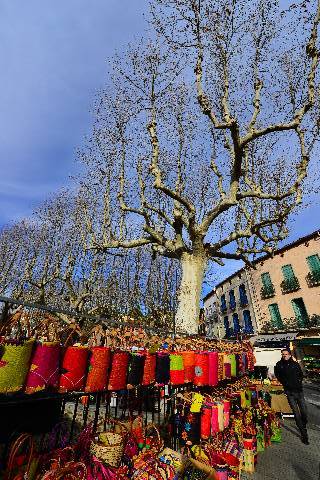 Collioure, tous les dimanches et mercredi, marché