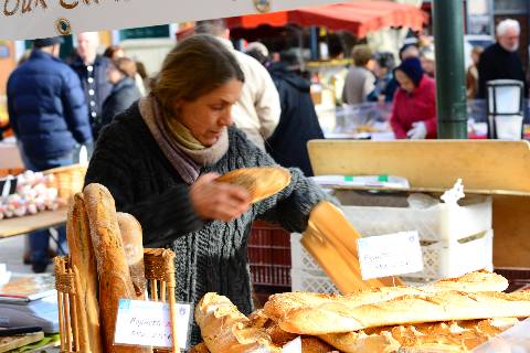 Collioure, tous les dimanches et mercredi, marché