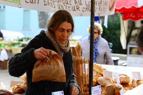 Collioure, tous les dimanches et mercredi, marché