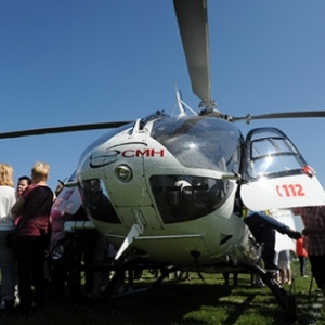 Tohogne, Ce 9 avril 2017 fête de l’hélico , les 20 ans du CMH.