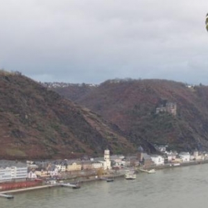 vue du schloss hotel rheinfels sankt goar****sup