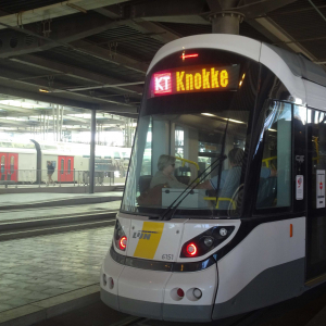 Kusttram - tramway de la côte belge - De Panne à Knokke