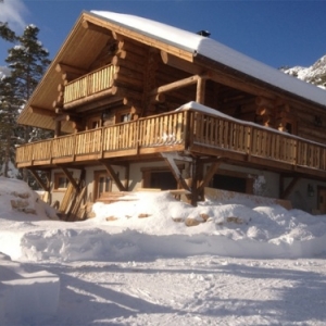 Chalet en Hiver 