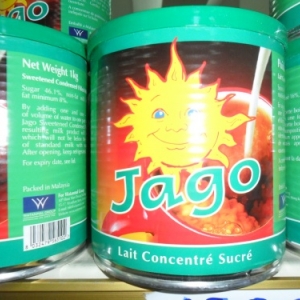 Jago, le "lait quotidien",  pur sucre et graisse.