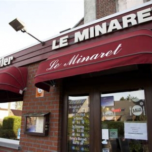 Le Minaret. Restaurant a Boussu. Avec de la Jupiler bien wallonne. 