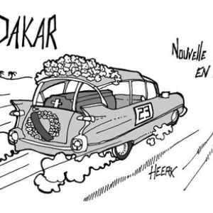 Dakar caricatures 