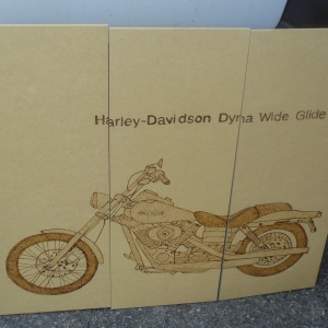 Harley Davidson. Prototype de Léonard de Vinci.