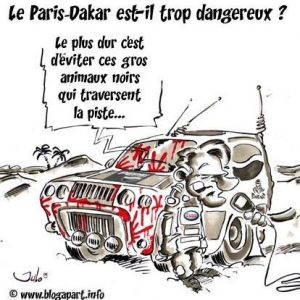 Dakar caricatures 