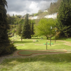 Houffalize Minigolf  Vue générale