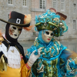 Les Costumés de Venise aux Jardins d'Annevoie