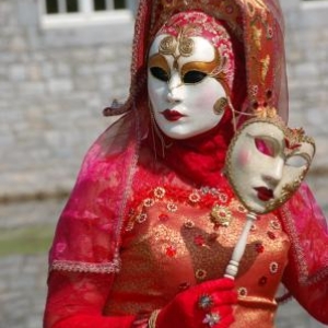 Costumés de Venise aux Jardins d'Annevoie