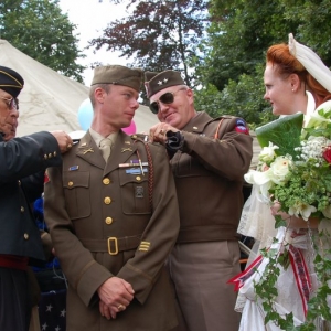 mariage au 703eme Tank Destroyer  Gerpinnes