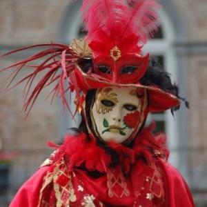 Costumés de Venise aux Jardins d'Annevoie