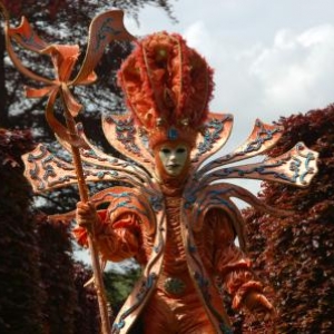 Costumés de Venise aux Jardins d'Annevoie