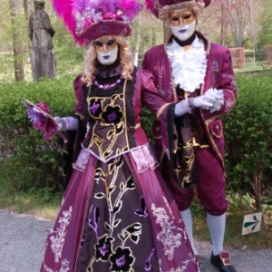 Les Costumés de Venise aux Jardins d'Annevoie