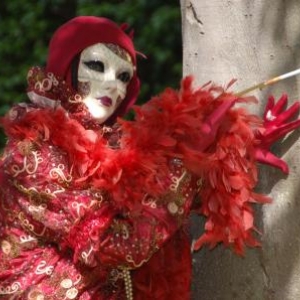 Costumés de Venise aux Jardins d'Annevoie