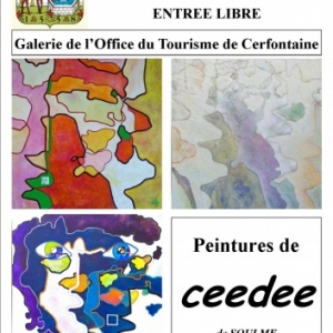Exposition des peintures de Ceede à Cerfontaine