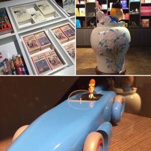  une Galerie d’art Tintin vient d'ouvrir au Sablon à Bruxelles