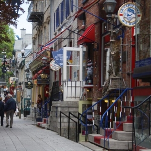 shopping dans le vieux québec