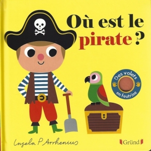 Où est le pirate ?  Livre pour enfants de 1 à 3 ans