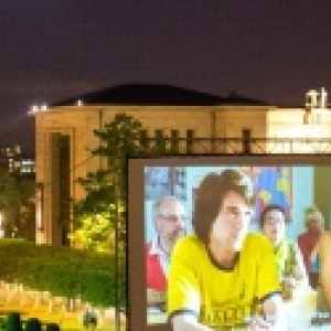 En plein air, au Mont des Arts, projections gratuites de courts-metrages