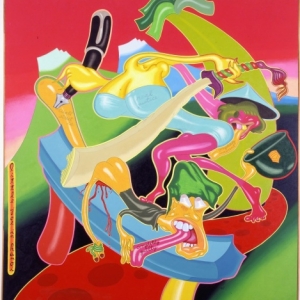 "Little Joe in Hanoi" (1968) (c) Peter Saul/"Artist s Rights Society", New York