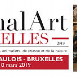 5ème "Animal Art Bruxelles", au "Cercle Gaulois", jusqu'au 10 Mars