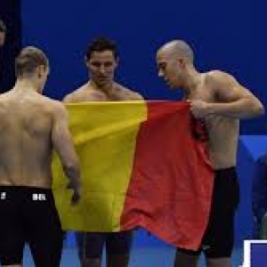  Equipe du 4 x 100 m libre H. (c) "RTBF"