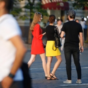 Noir-jaune-rouge, a Moscou (c) Bruno Fahy/"Agence Belga"
