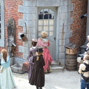 "Les Visiteurs", Tournage au Musee (c) "Confluent"