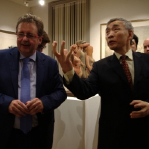 (c) L'Ambassadeur & le Ministre"Centre culturel de la Chine à Bruxelles"