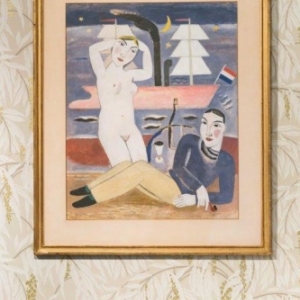 Dans le Boudoir de Madame, "De Zeearende (1926) de Gustave De Smet (c) Lola Pertsowsky