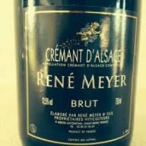 Un Cremant d'Alsace Rene Meyer