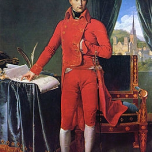 "Bonaparte, premier Consul" (1804) (c) Jean Dominique Ingres (c) Ville de Liege