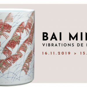 "Bai Ming, Vibrations de la Terre", au "Centre Keramis", a La Louviere