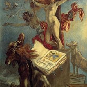 "La Tentation de St.-Antoine/Felicien Rops/1878 (c) "Musee Felicien Rops"