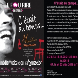 Trois dernières de "C'était au Temps", avec Brel, à Bruxelles