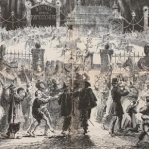 "Inauguration du Bocal des Freres Ghemar", 1862, 40 x 60 cm (c) L. Ghemar/"Galerie Rony Van de Velde"