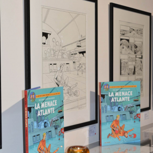 © Albums : « Editions Blake & Mortimer » © Photo : Yves Declercq/« Galerie Champaka »