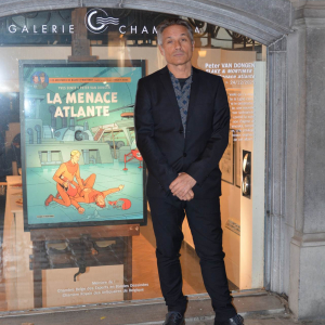 Peter van Dongen, au N° 27, rue Ernest Allard © Photo : Yves Declercq/« Galerie Champaka »