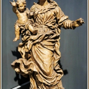 "Vierge a l Enfant" (1693) (c) Jean Delcour (c) Ville de Liege