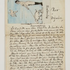 Lettre de Charles Van Lerberghe a Gregoire Leroy/1886