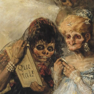 "Le Temps" ou "Les Vieilles" (détail/Francisco de Goya/vers 1810) © "Palais des Beaux-Arts"/Lille