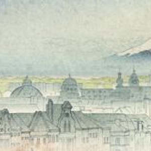 L'Hotel de Ville de Bruxelles et ... le Mont Fuji (c) D. Piot