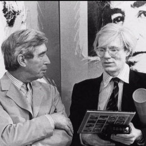  Salle 8 : avec Andy Warhol (c) "Herge-Moulinsart 2019"