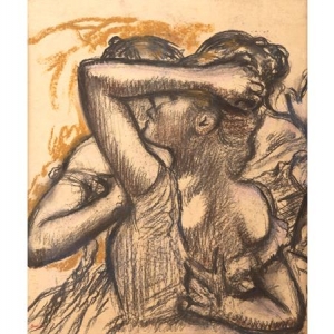 Un joli pastel de (c) Edgar Degas/"Bailly Gallery"