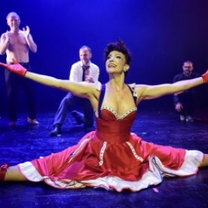 Un spectacle digne du "Moulin Rouge", "Feeries de Namur", avec, ici, quatre spectateurs sur scene