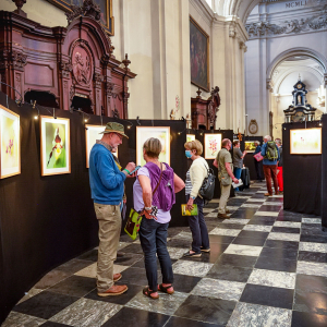 Cathédrale Saint-Aubain © Ph. : Dorian D’Aloisio/« Expos Photos Aves »