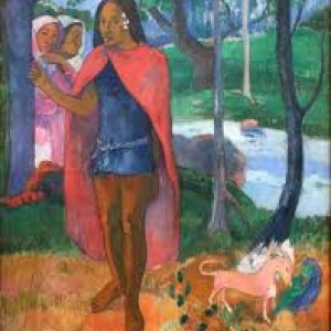 "Le Sorcier d Hiva Oa" (1902) (c) Paul Gauguin (c) Ville de Liege