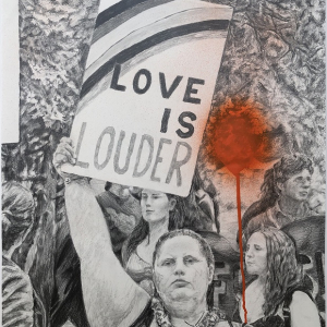 « Love is Louder » (2022) ⓒ Sam Durant